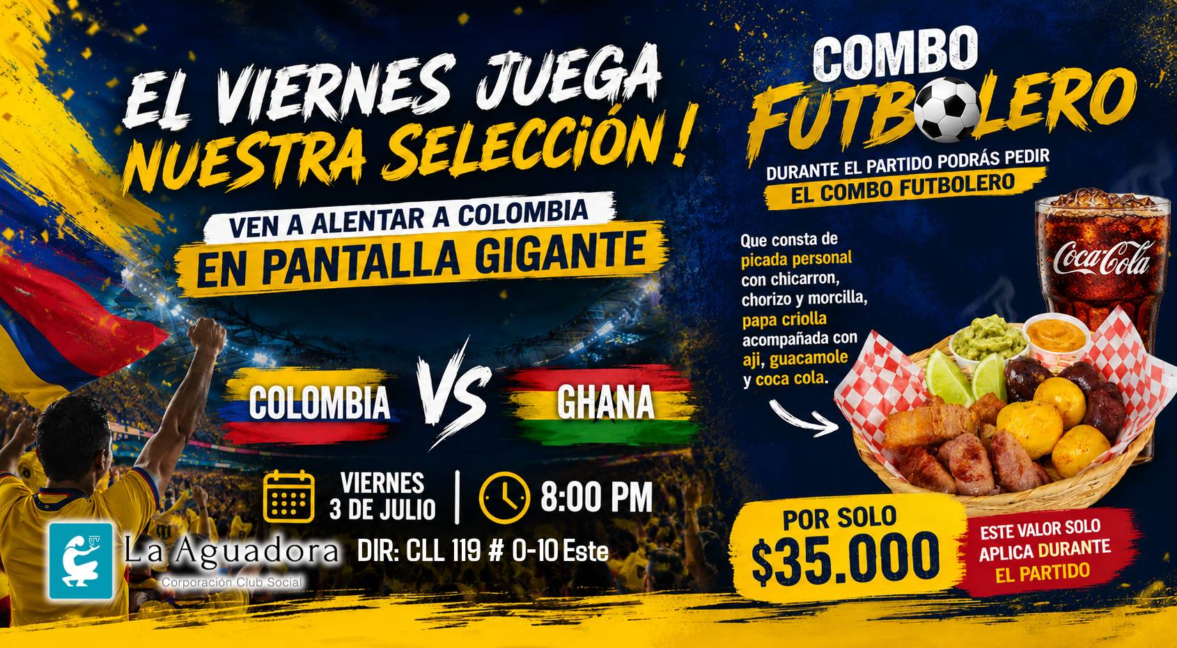 Banner Col VS Gha
