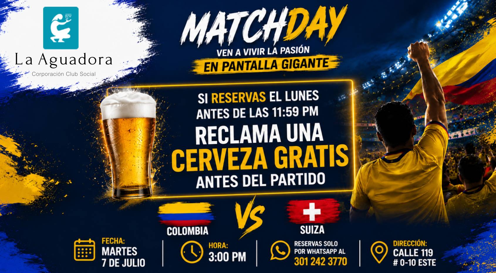 Invitación Col vs Sui (1)
